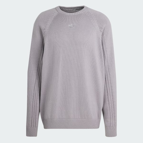 BRIEFING クルーネックセーター グレー WEB限定/OUTLET】【SL】【秋冬】ウールコットン クルーネック