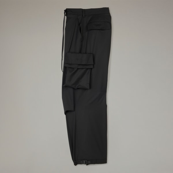 adidas Y-3 Refined Woven Cargo Pants - Black | Women's Lifestyle 