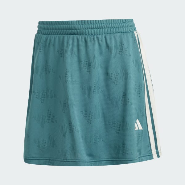 adidas Stadium 3-Stripes Tennis Inspired Jacquard Skirt With