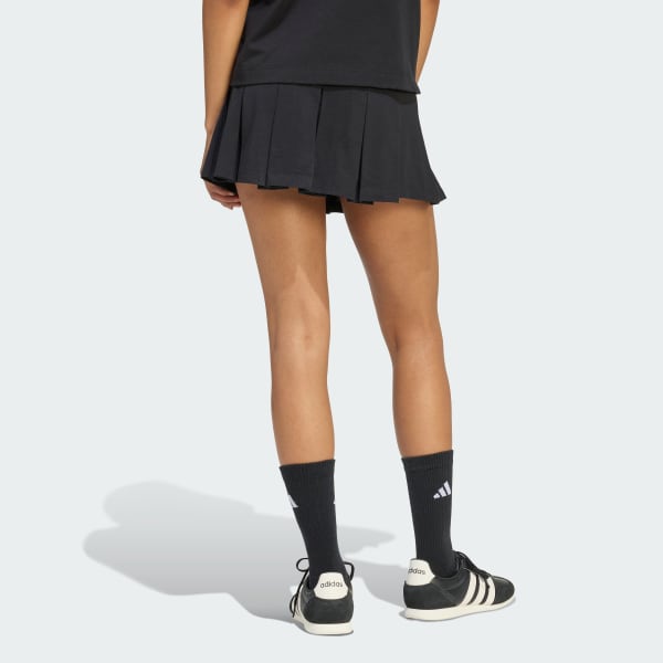 Black Seasonal Essentials Colorpop Skirt with inner Leggings