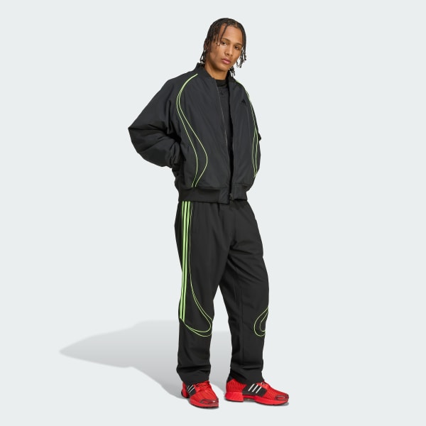 Negro Chaqueta Acolchada Teamgeist