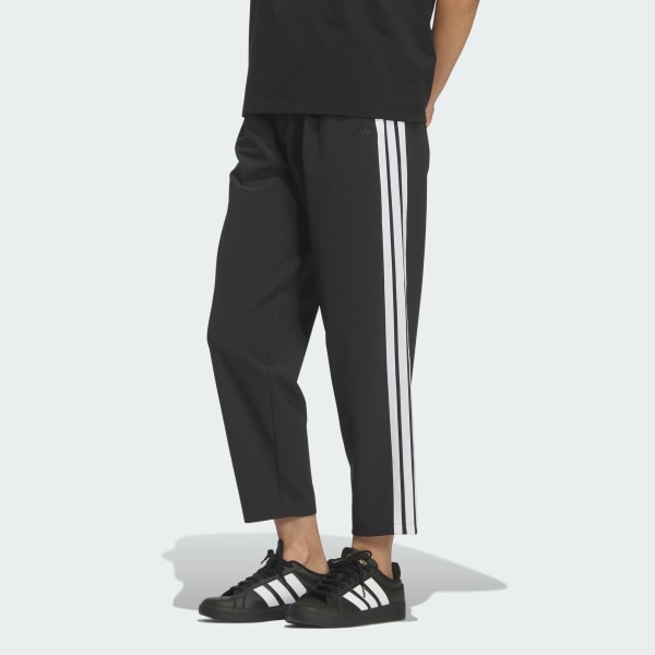 ブラック 軽パン ストレッチコミューター軽撥水UVケアパンツ