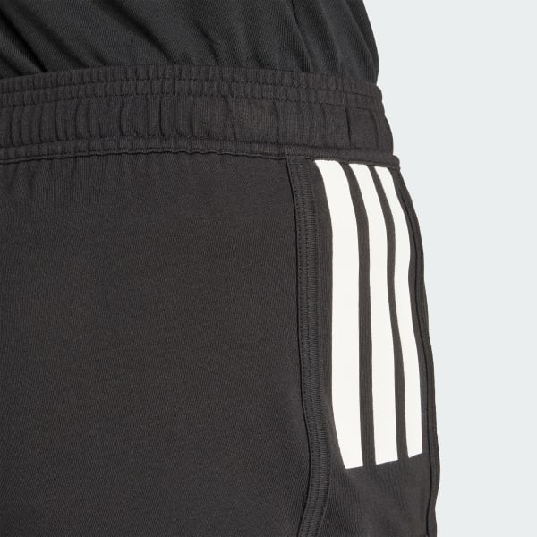 adidas Tiro Cut 3-Stripes Fitted Shorts - Black | adidas