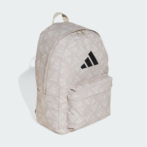 Beige Classic Graphics Backpack