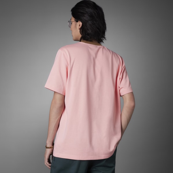 Pink Adicolor 70s Large Trefoil Tee