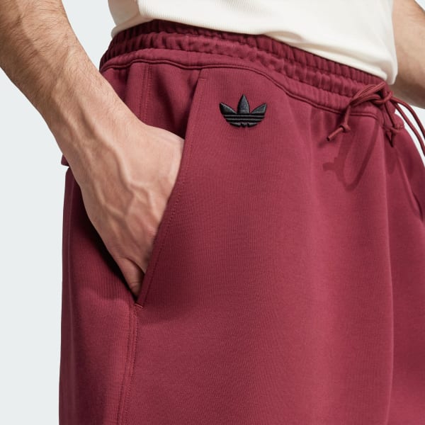 adidas Neuclassics Shorts - Burgundy | Free Shipping with