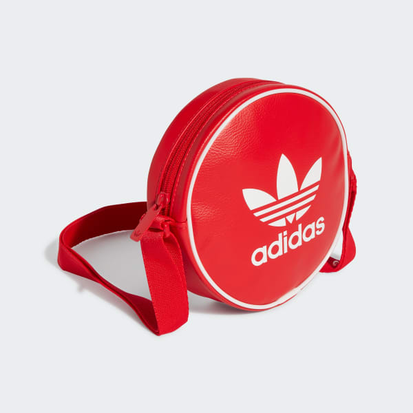 Red Adicolor Classic Round Bag