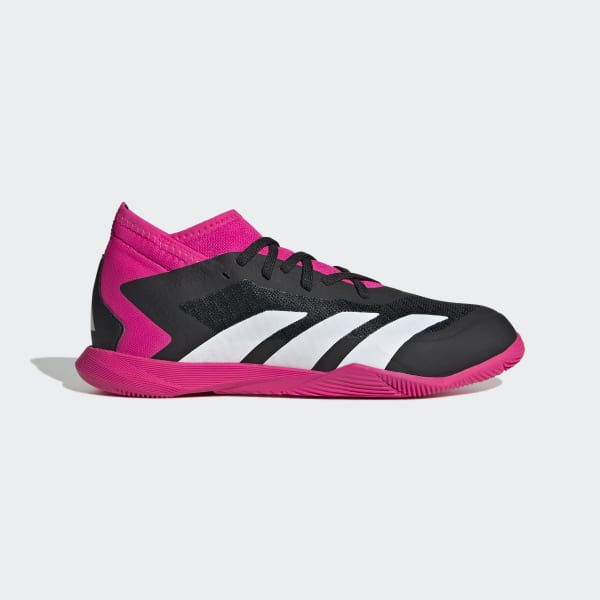 adidas Accuracy.3 Indoor Soccer Shoes - Black Kids' | US