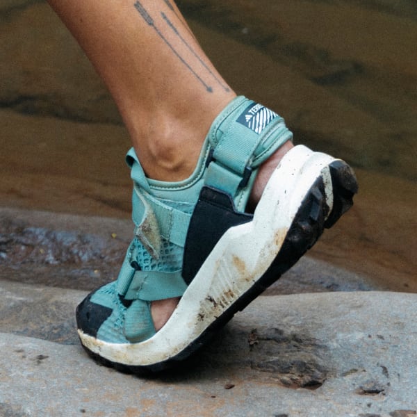 adidas TERREX Hydroterra Sandals - Green | Free Shipping