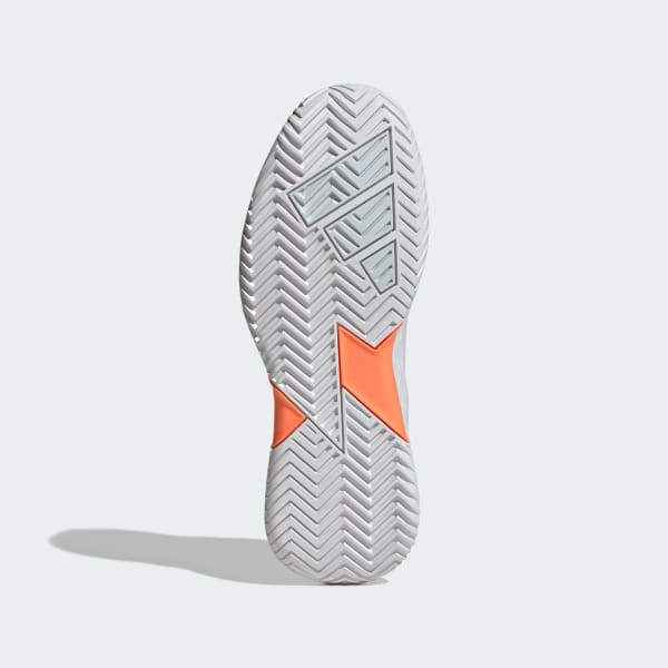 White Defiant Speed 2 Tennis Shoes