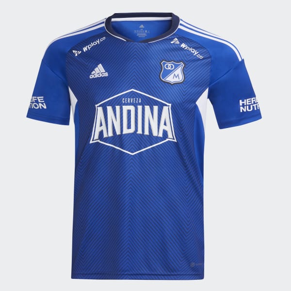 Azul Camiseta Local Millonarios FC 2023
