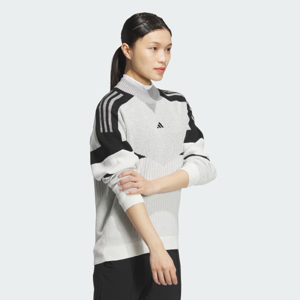 アディダス 【ゴルフ】アーカイブグラフィック モックネック 長袖