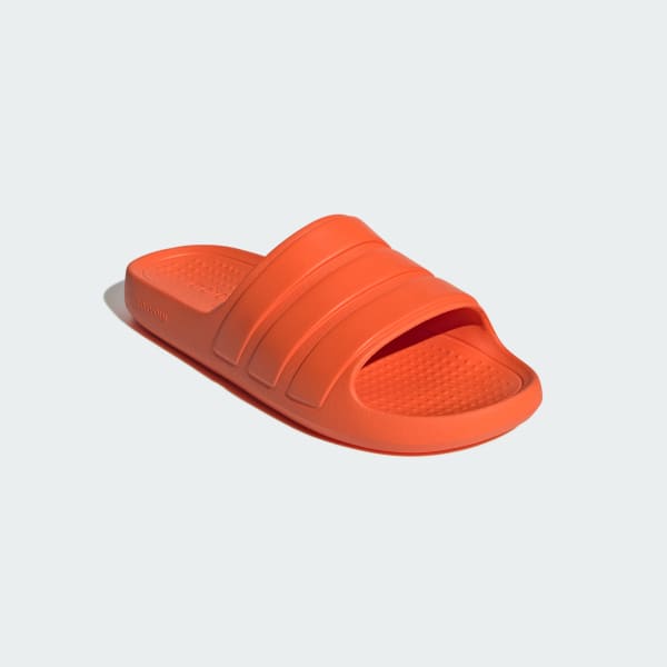 สีส้ม รองเท้าแตะ Adilette Flow