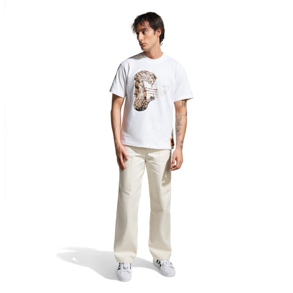 White Emre Yusufi Pant Wonder White