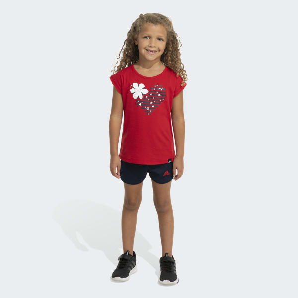 Adidas 2 piece short store set