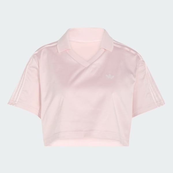 Pink PEARL JACQUARD SHORT SLEEVES JERSEY