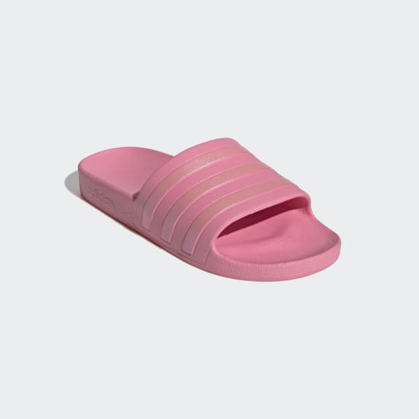 Adidas cloudfoam slides pink discount