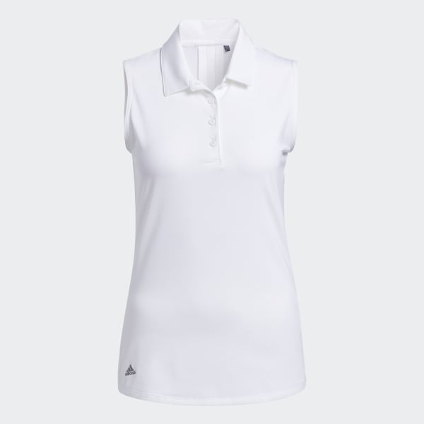 Bianco Polo Ultimate365 Solid Sleeveless