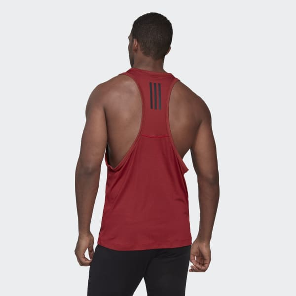 Vermelho Training Tank Top ZK164