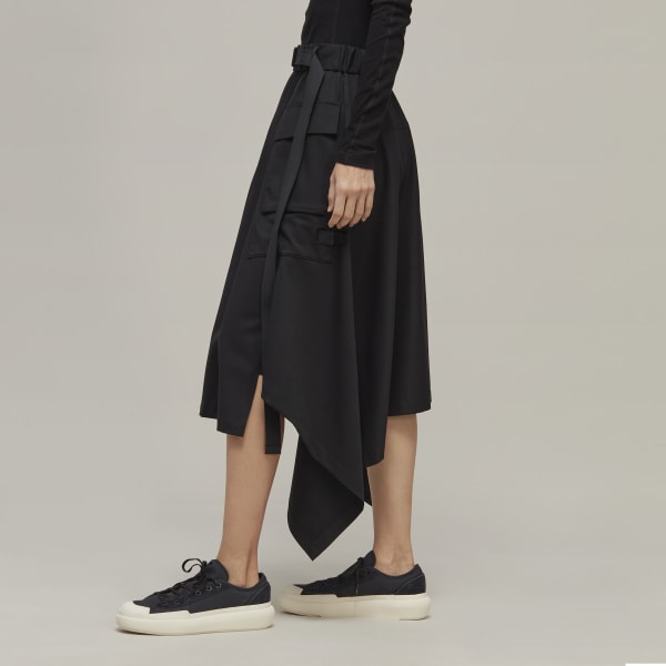 cerná Sukně Y-3 Refined Wool