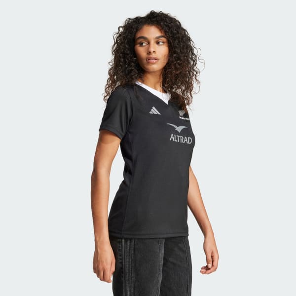 Black Black Ferns Rugby AEROREADY Short Sleeve Jersey