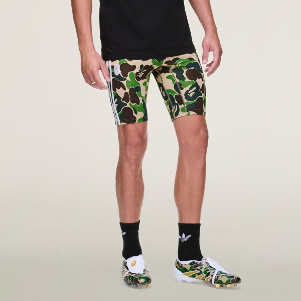 Green BAPE FB TIGHTS