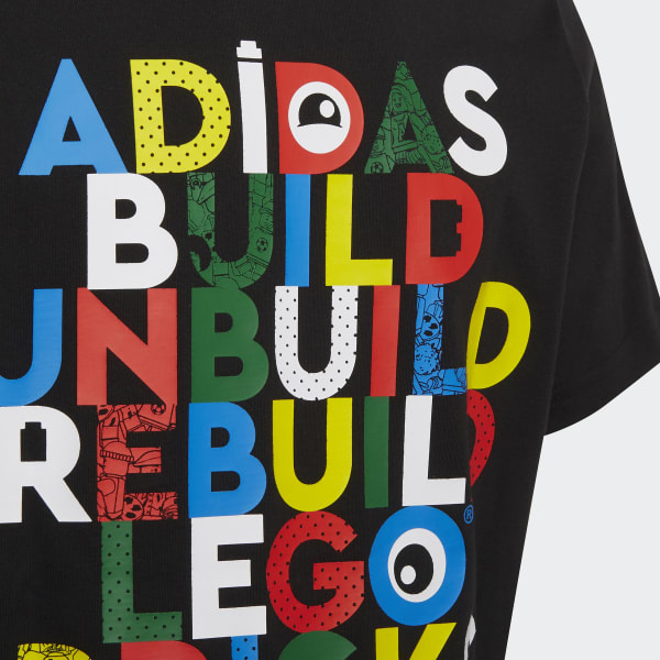 Black adidas x LEGO® VIDIYO™ Graphic Tee V1956