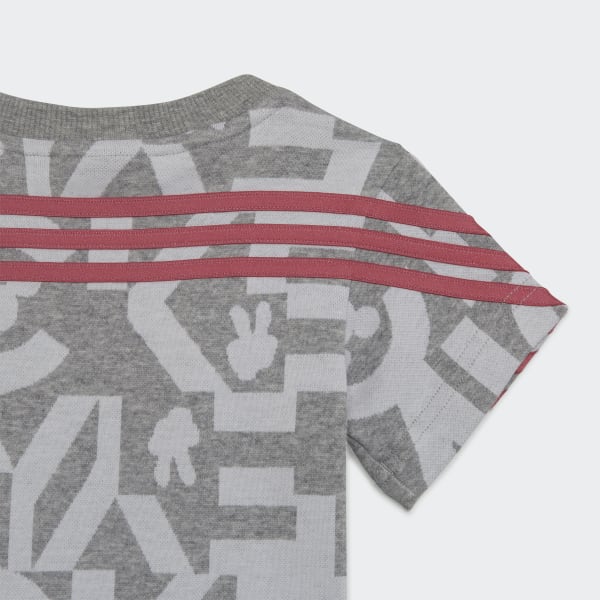 Grey adidas x Disney Mickey Mouse Tee