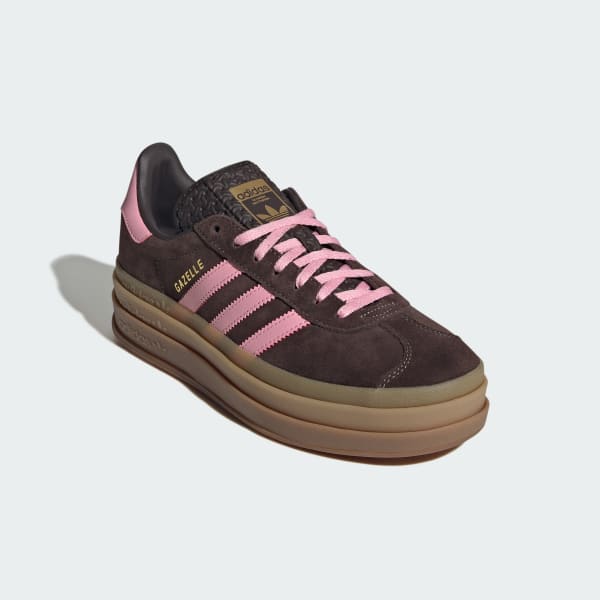 adidas GAZELLE BOLD SHOES - Brown | Free Shipping with adiClub