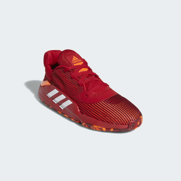 adidas Pro Bounce 2019 Low Shoes - Red 