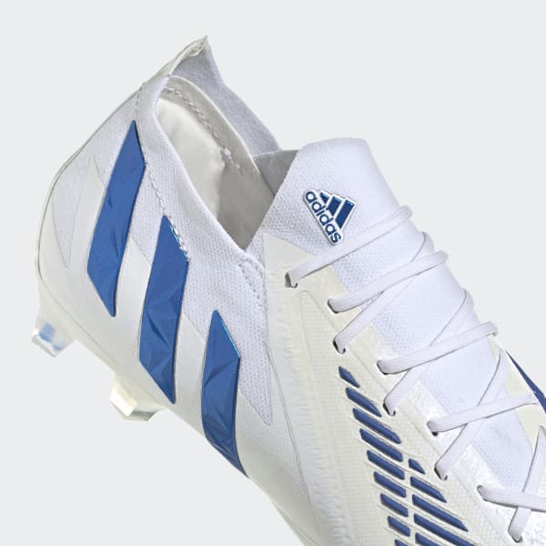 Branco Chuteira Predator Edge.1 Low Campo