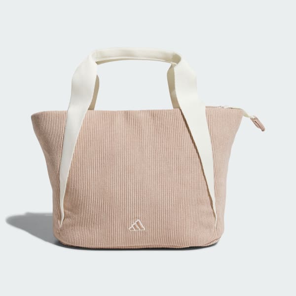 Brown Corduroy Look Tote Bag