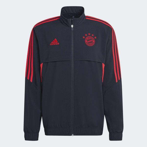 Black FC Bayern Condivo 22 Presentation Track Top TK615