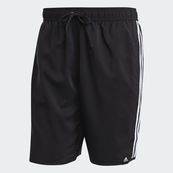 black adidas swim shorts