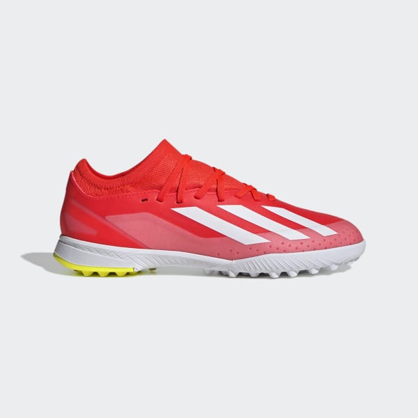 adidas X Crazyfast League Turf Soccer Sneakers - Red | Free
