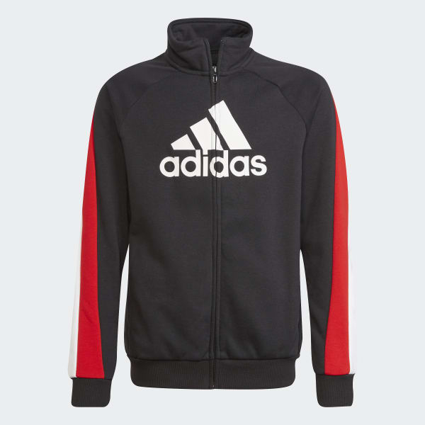 Μαύρο Colorblock Big Badge of Sport Track Suit