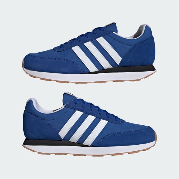 Blue adidas runners hot sale