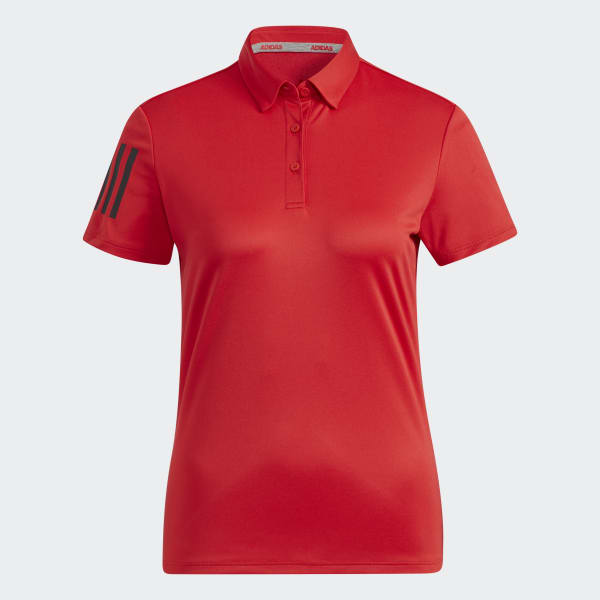 Red AEROREADY Short Sleeve Polo Shirt