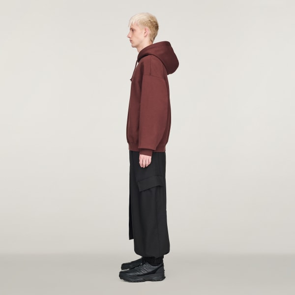 Brązowy Bluza z kapturem Y-3 FT