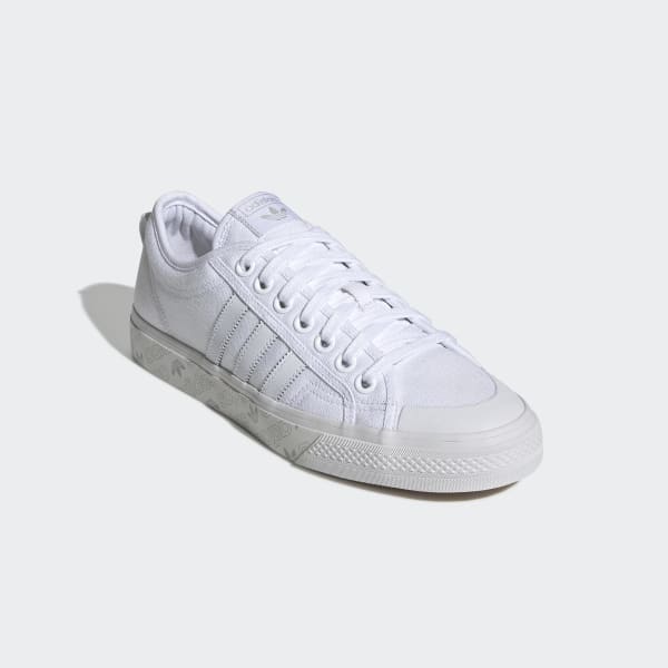 white nizza adidas