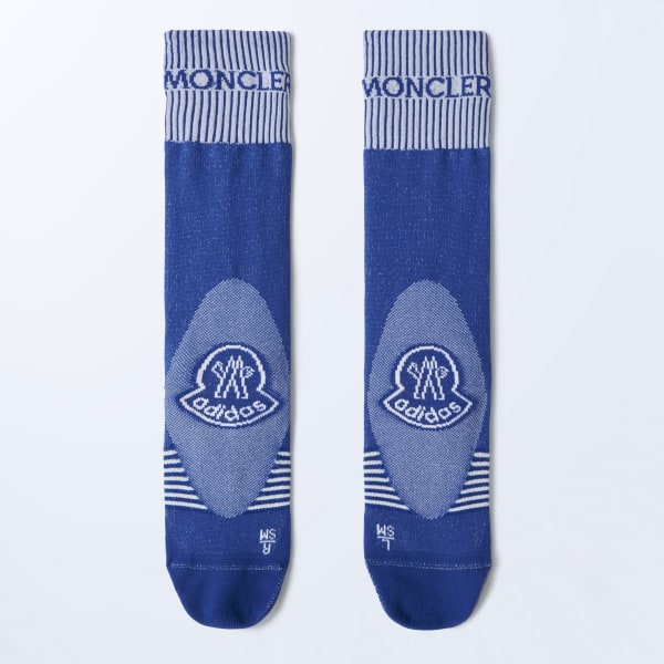 adidas Moncler x adidas Originals Crew Socks - Blue | adidas UK
