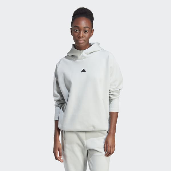 adidas Z.N.E. Overhead Hoodie - Grey | adidas Singapore