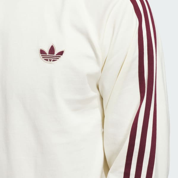 Texas A&M Aggies x Originals Jersey Cotton 3-Stripes Long Sleeve Tee