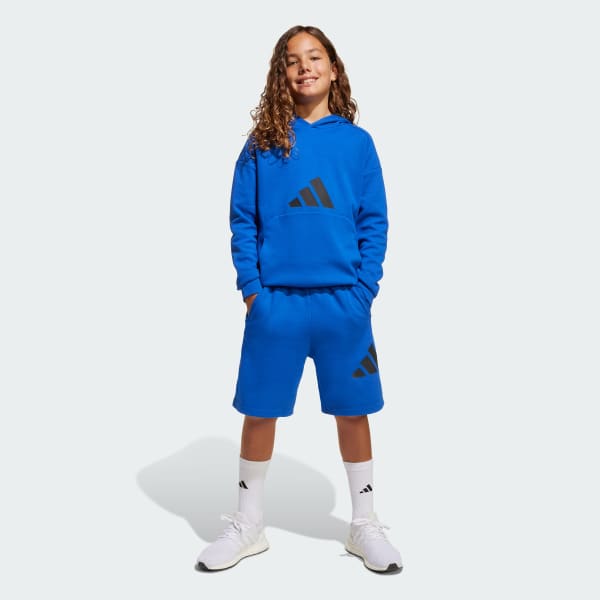 Azul Pantalón corto Future Icons Logo Above-Knee (Adolescentes)