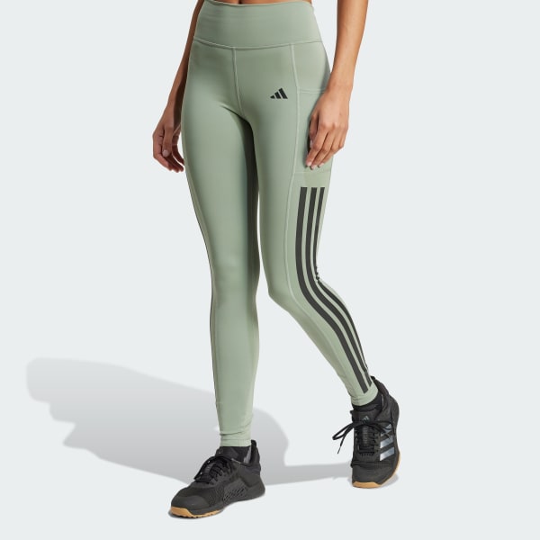 Gron Optime 3-Stripes Full-Length Tights