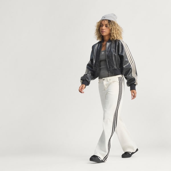 biela TEPLÁKY FIREBIRD TRACK PANT DENIM