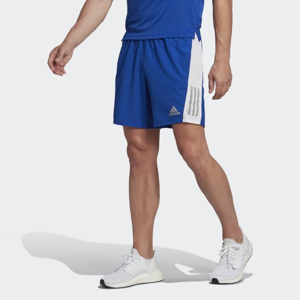 telescopio Librería Giro de vuelta adidas Own the Run Shorts - Blue | Men's Running | adidas US