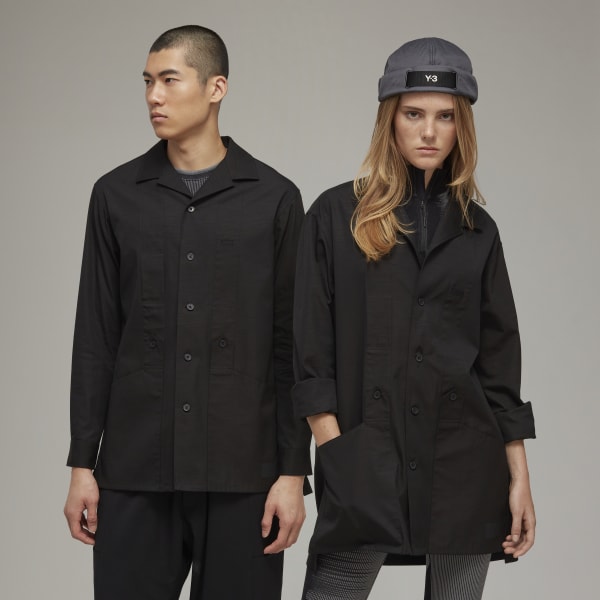 linnen US dollar schuur adidas Y-3 Workwear Long Sleeve Shirt - Black | Unisex Lifestyle | adidas US