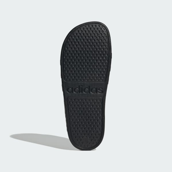 Black Adilette Aqua Slides