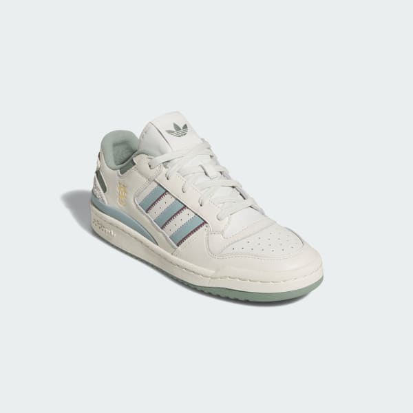 adidas Hoop York City Forum Low CL Shoes - White | Free